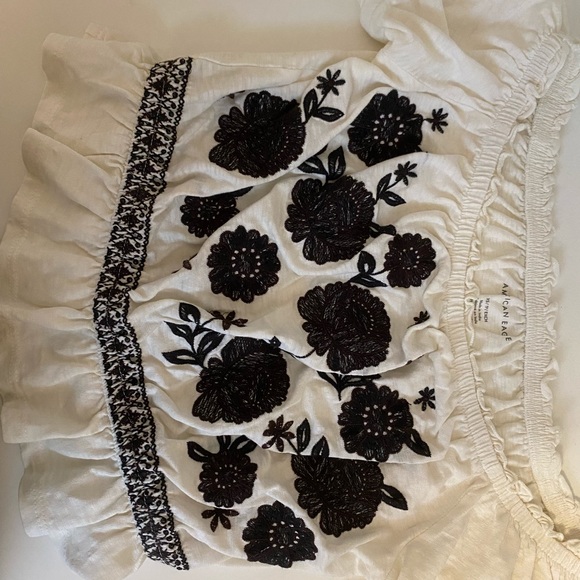 american eagle floral white crop top - Picture 2 of 6